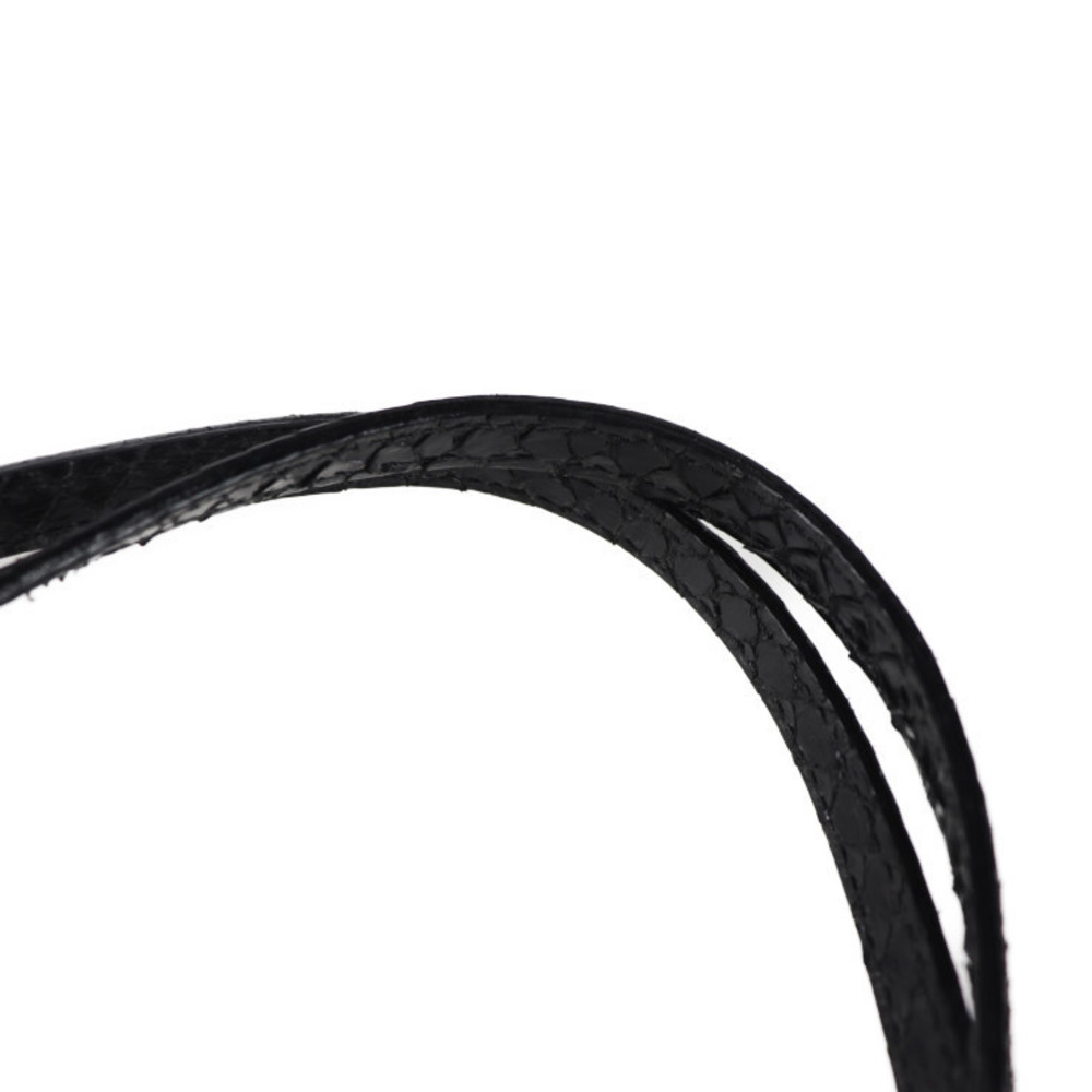 Fendi Python Shoulder Bag Black - image 5